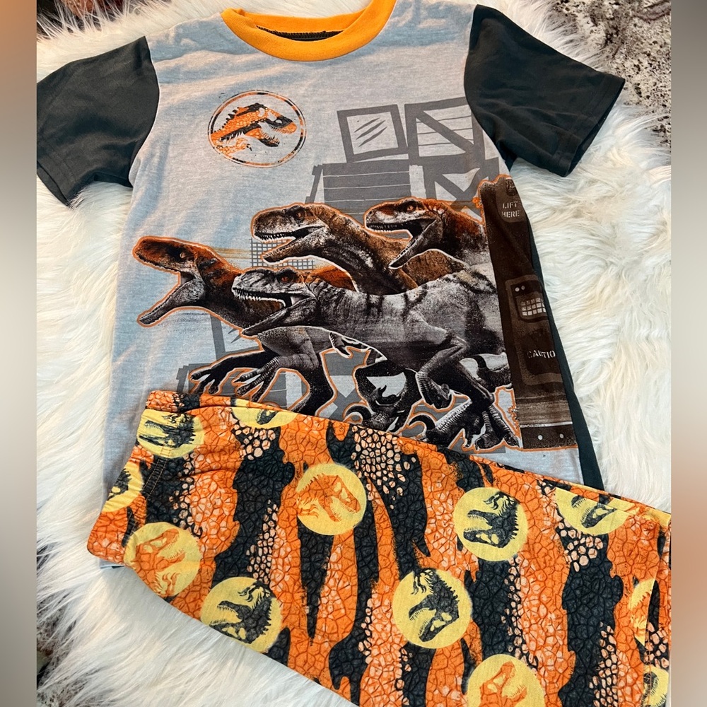 Boys size 6/7 Jurassic World Pajamas